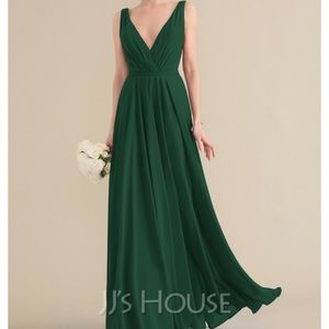 Green Bridesmaids Dress